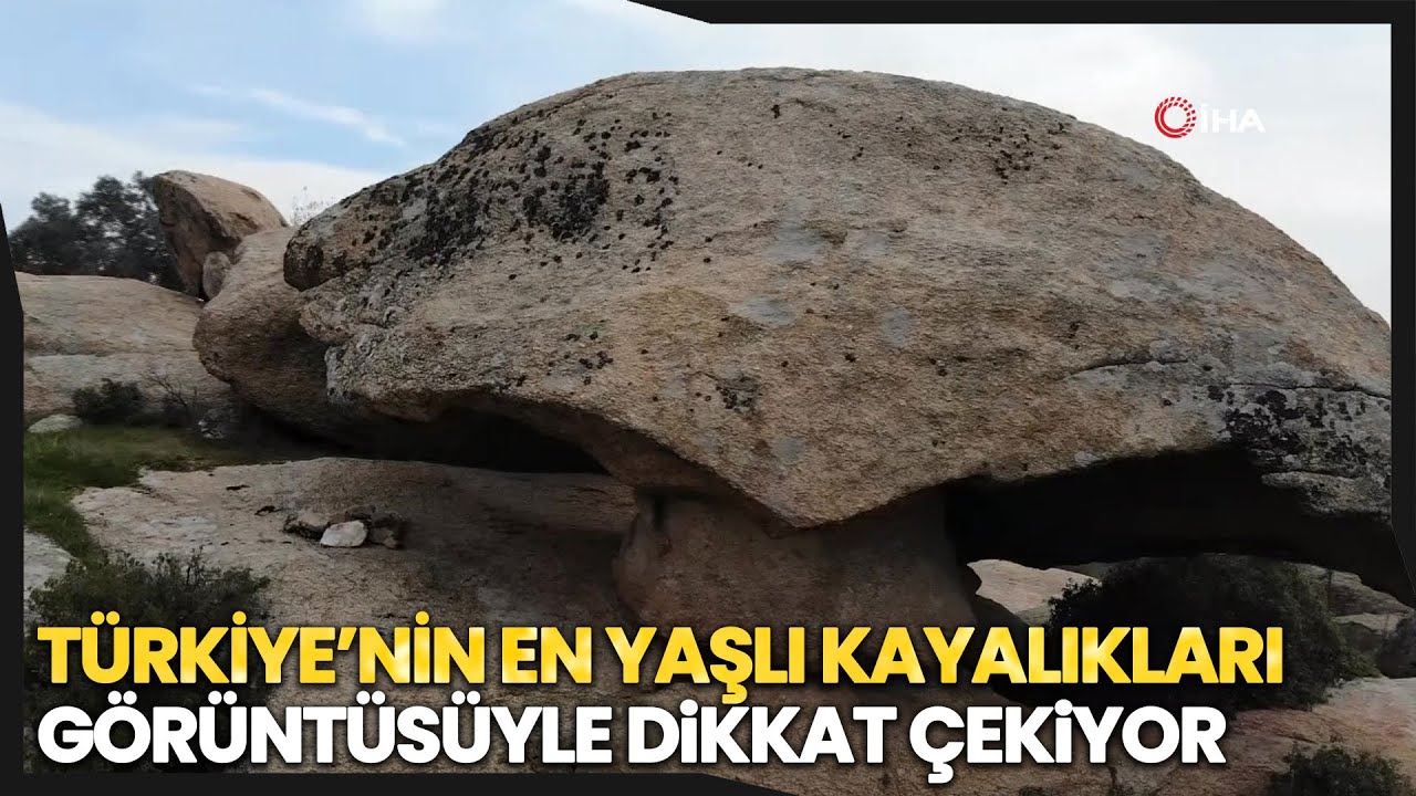 Gökbel Vadisindeki İlginç Görünümlü Kayaların En Yaşlısı 1 Milyar, En Genci 15 Milyon Yıl Yaşında