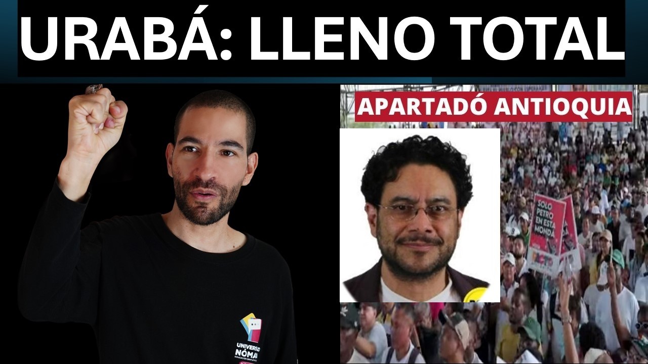 IVÁN CEPEDA LLENA EN APARTADÓ I MURCIA ACABA CON TIGRE Y CON ÁLVARO URIBE VÉLEZ (ALIAS MATARIFE 82)