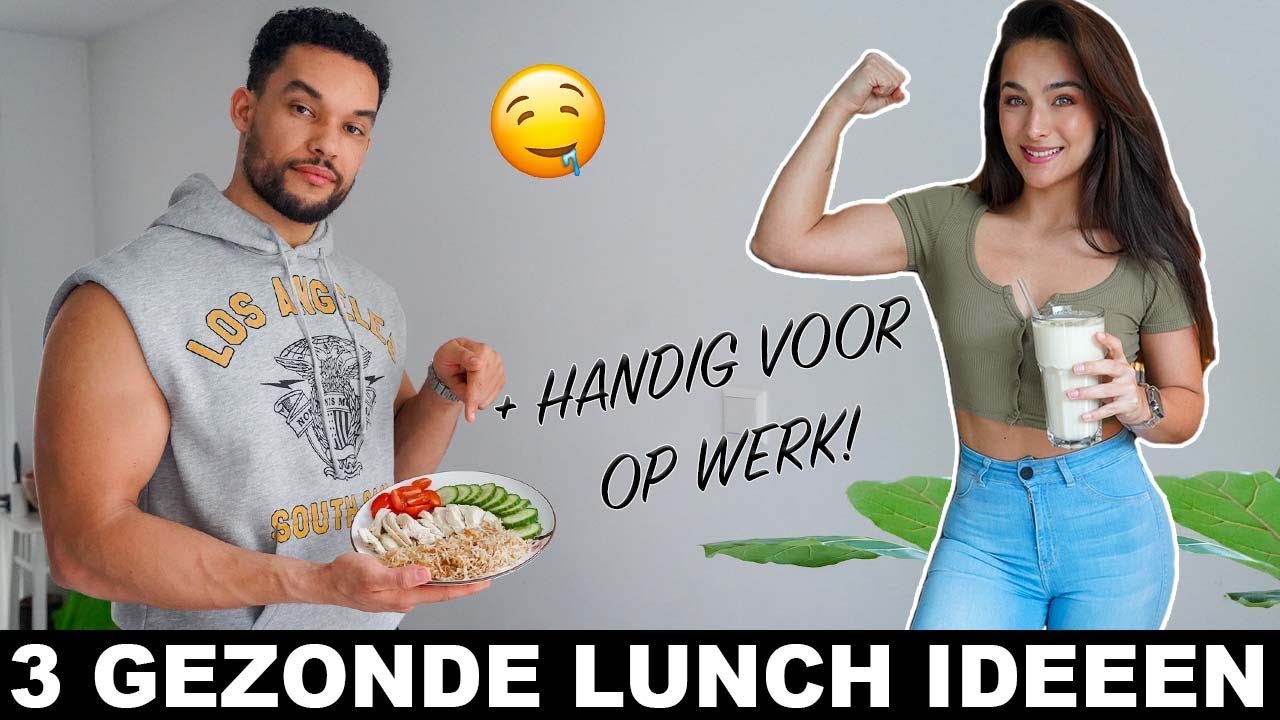 3 GEZONDE LUNCH IDEEEN  | simpel en makkelijk mee te nemen