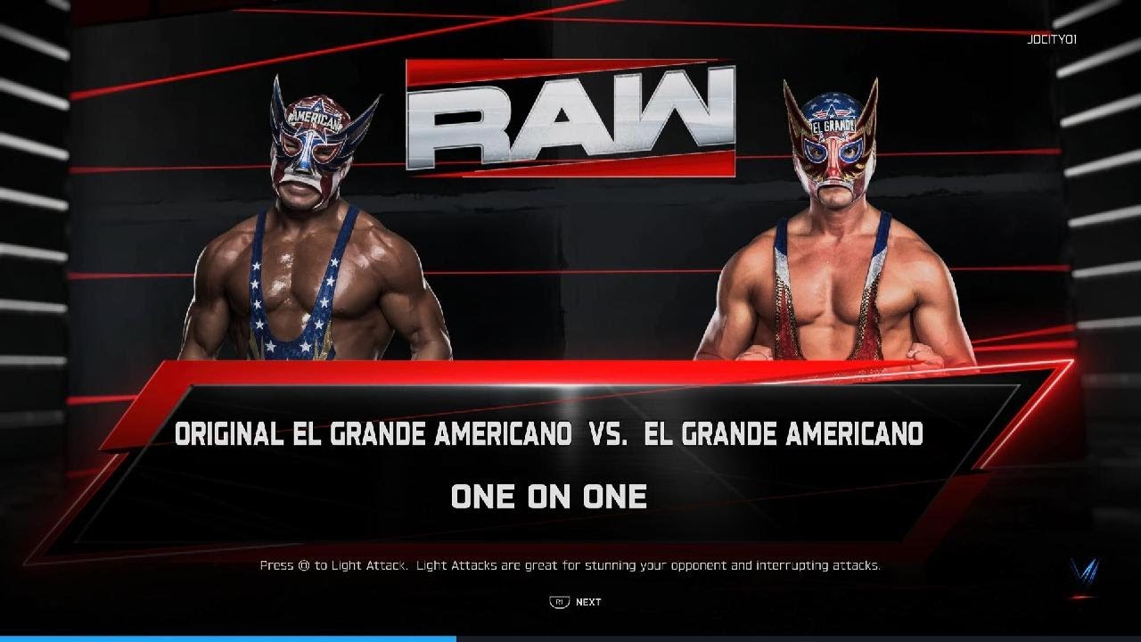 WWE 2K26 The Original El Grande Americano vs El Grande Americano