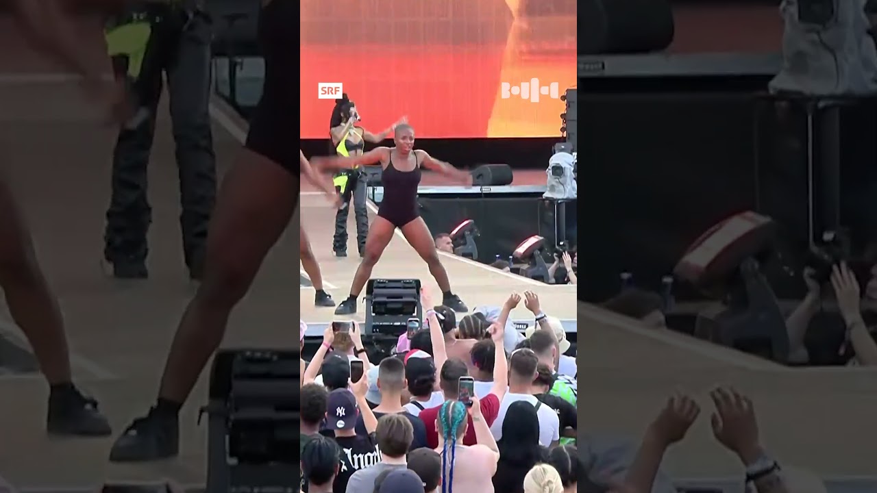 GLORILLA live am Openair Frauenfeld | Konzert-Highlights #OAF23 | SRF Bounce #shorts