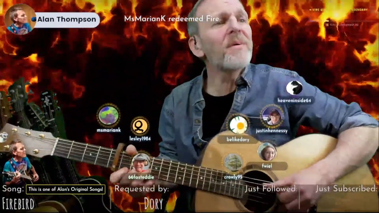 Live Music Stream. Originals, covers, loops, jamz