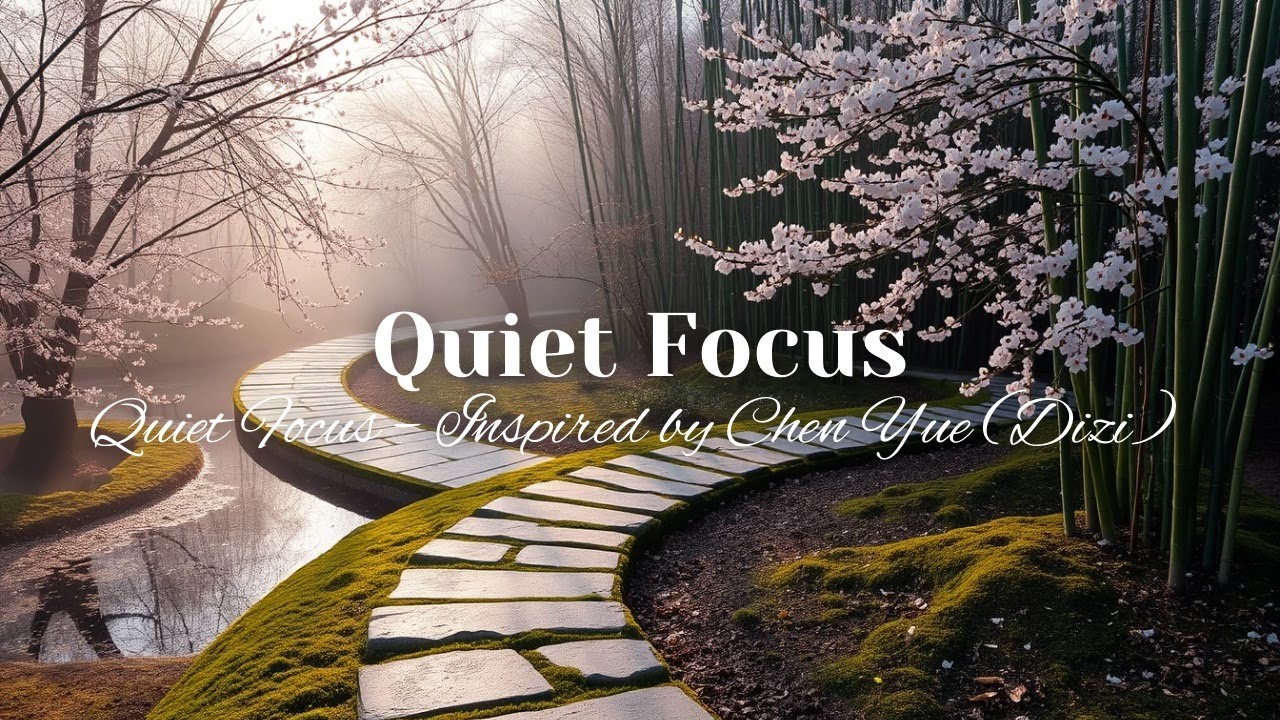 Quiet Focus &ndash; Inspired by Chen Yue Dizi 🌸 | Peaceful Chinese Bamboo Flute for Calm & Clarity