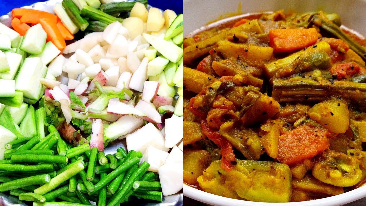 ভোগের লাবড়া বানানোর সিক্রেট টিপস|Bhoger labra Recipe in Bengali |Voger Labra Recipe |Mixed Vegetable