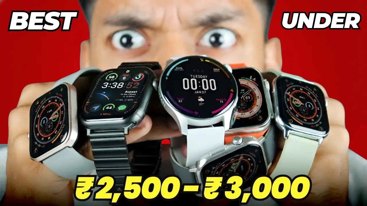 NEW (2026)⚡Best Smartwatch Under ₹3000 ⌚Best Smartwatch in 2026🔥Best Smartwatch