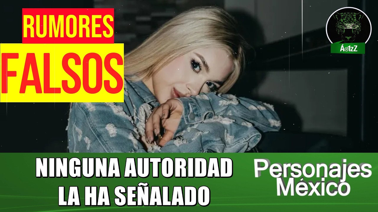 Difunden rumores falsos sobre la influencer Mar&iacute;a Julissa; la vinculan con los sucesos del domingo