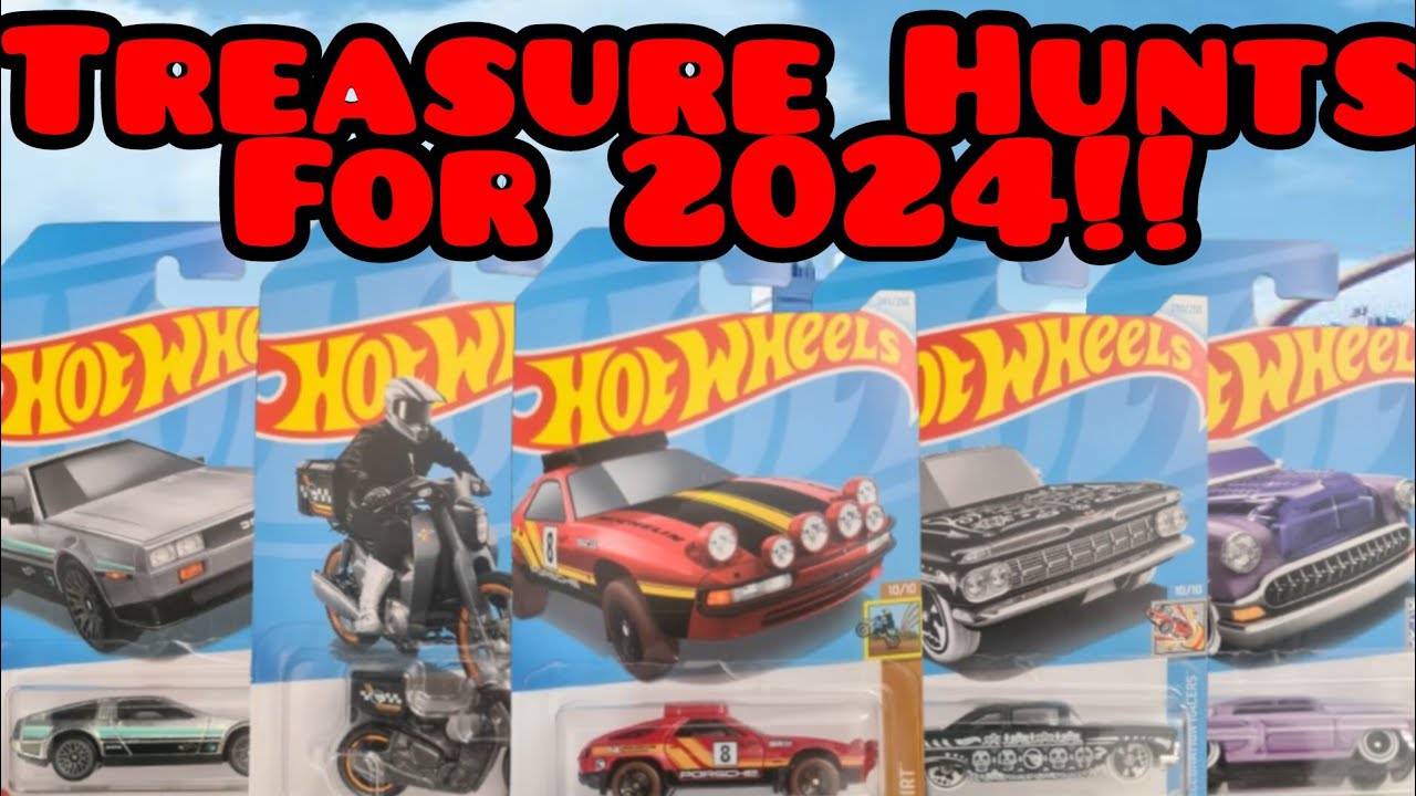 The ENTIRE Hotwheels Treasure Hunt Set For 2024!! 🔥 | A to Q case!