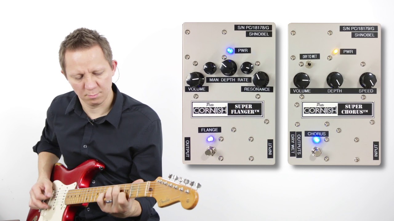 Pete Cornish Super Flanger and Super Chorus in Stereo