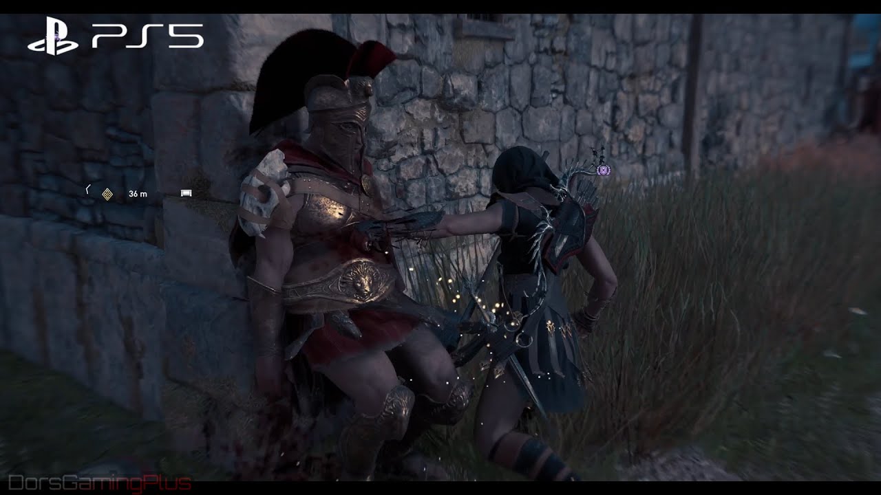 Black Assassin Stealth & Parkour Assassin's Creed Odyssey | PS5