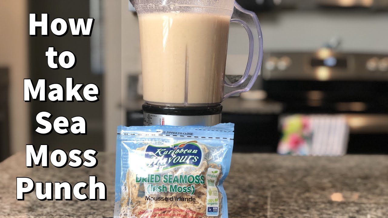VEGAN HOW TO MAKE Sea Moss Punch | Irish Moss