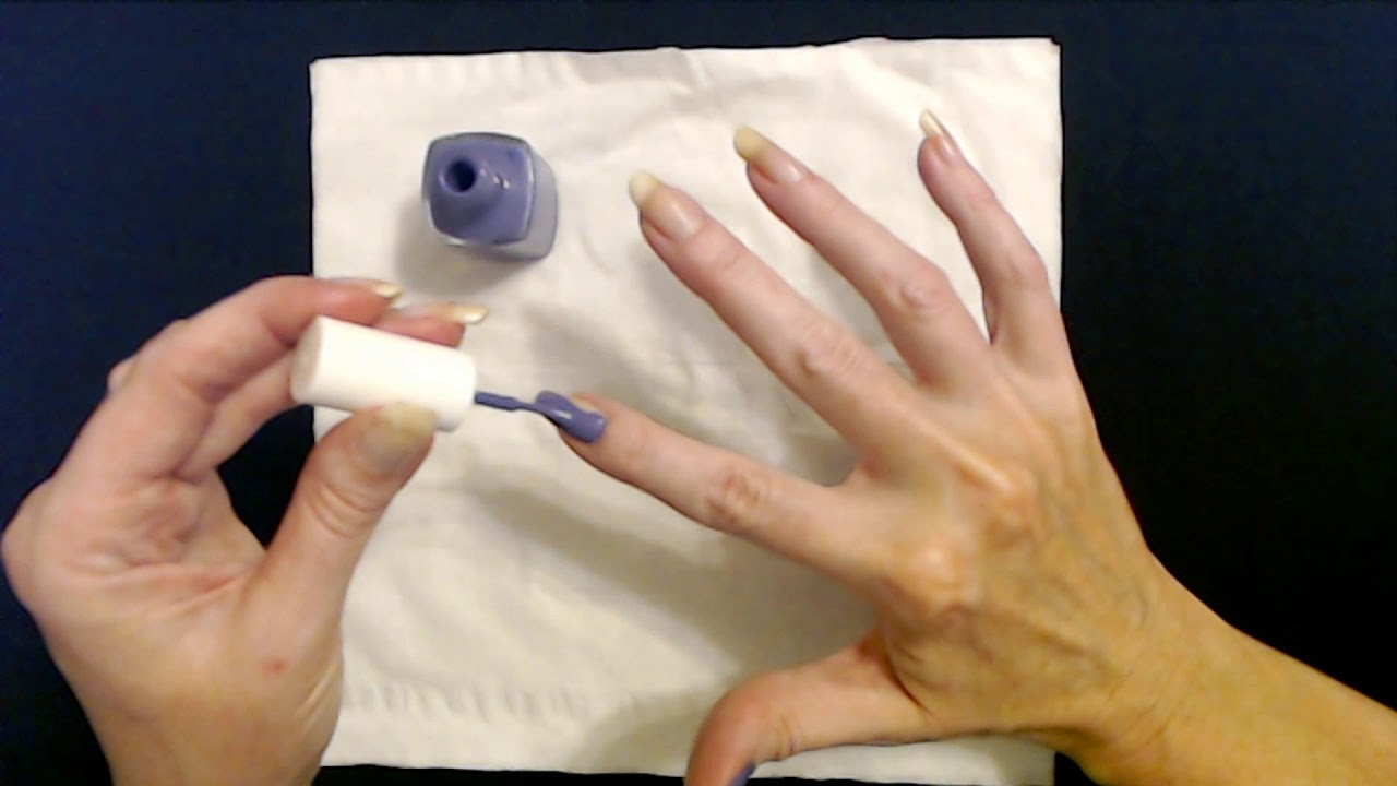 ASMR Request | Painting My Nails / Manicure (Soft Spoken)