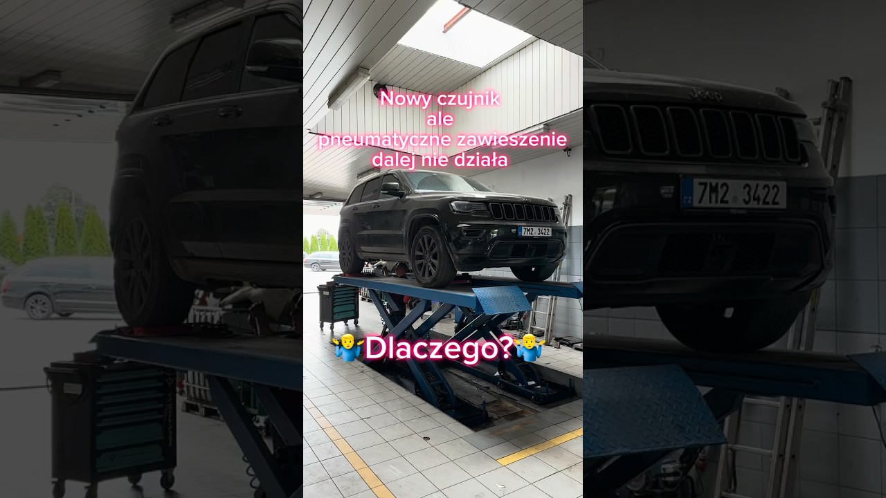 Klient wymienił czujnik poziomu zawieszenia w Jeepie Grand Cherokee&hellip;Ale zawieszenie dalej nie działa