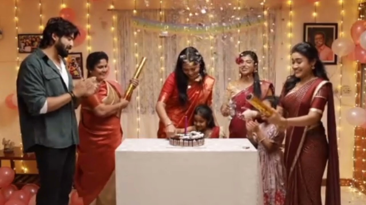 Kaveri birthday Celebration ❤️ Kaveri and Kutty Kaveri 😍 #mahanadi 
