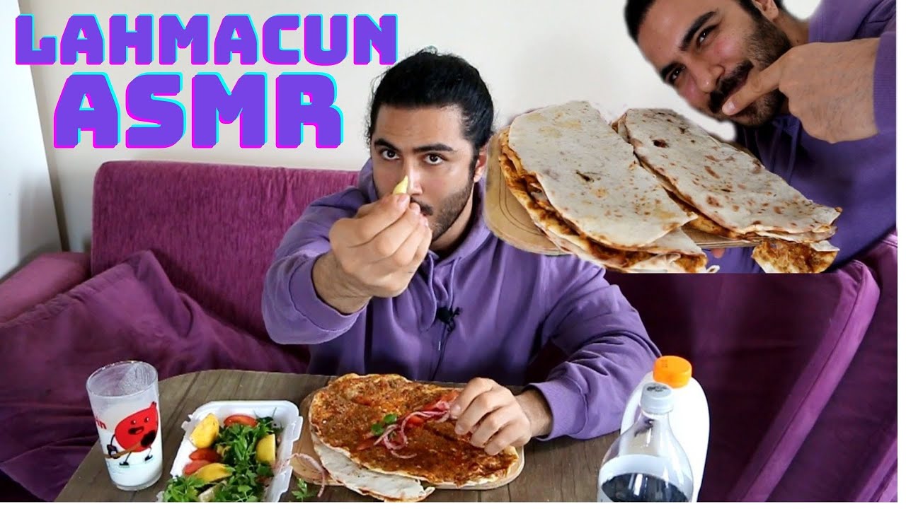 Lahmacun ASMR Mukbang