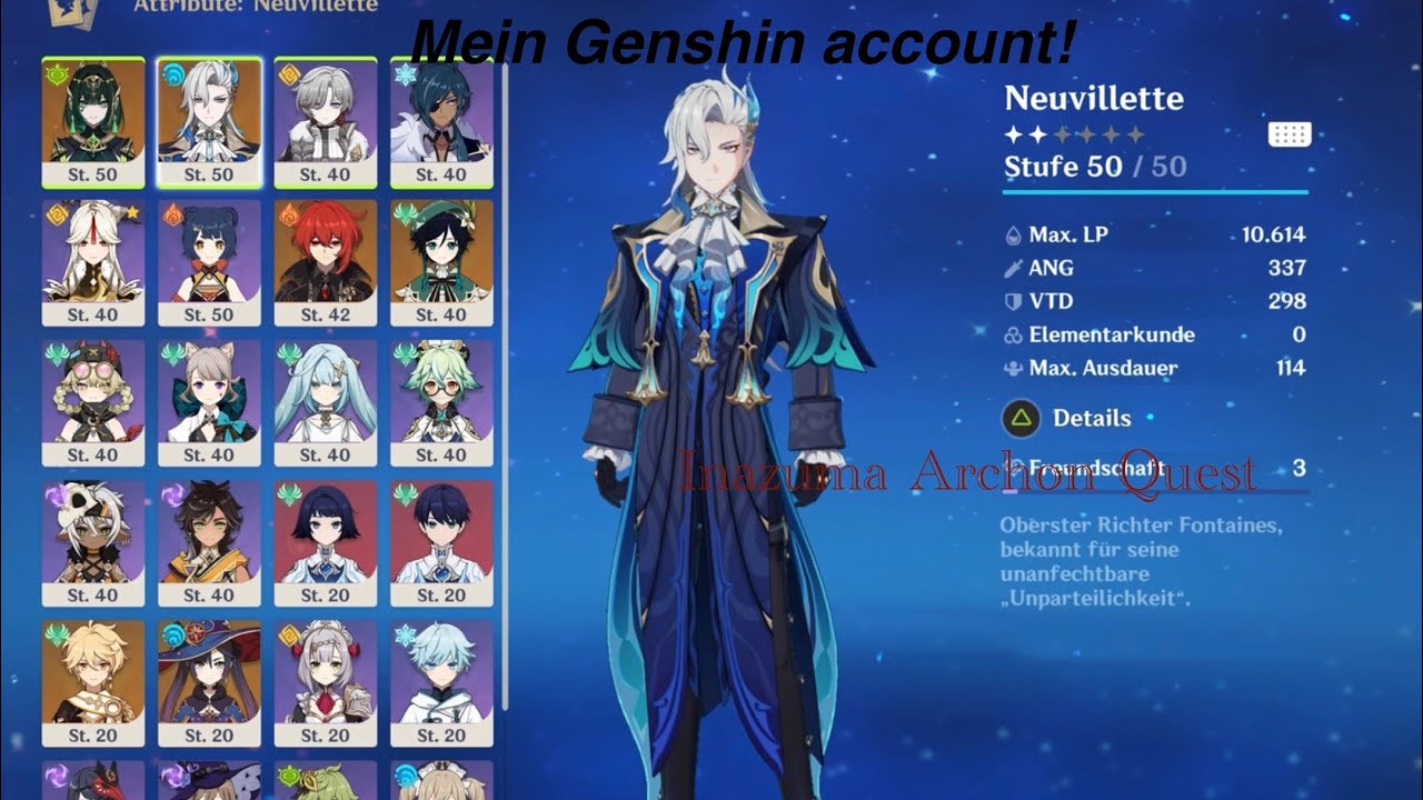 Nr.1 des Video von genshin auf meinem Kanal. Inazuma Archon quest #genshinimpact 