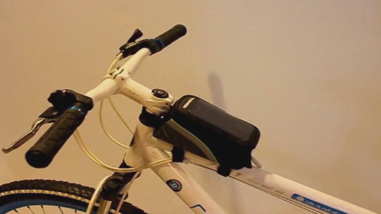 TOMTOP Wholesale Bike Frame Front Tube Bag for Cell Phone 4.8