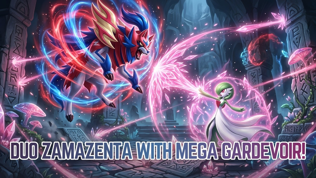 DUO! Zamazenta CHARMED by Gardevoir Fairy Power!