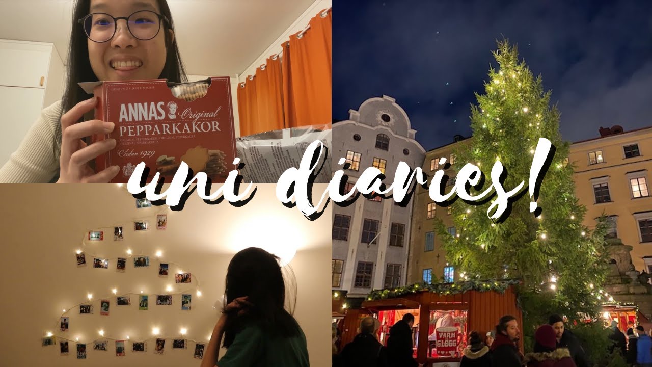 🎁 weekly vlog | Being productive 🏃 | Gamla Stan Christmas Market 🎄