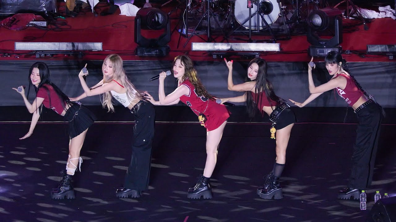230526 여자아이들 GIDLE '퀸카 Queencard' 4K 60P 직캠 @고려대 입실렌티 by DaftTaengk