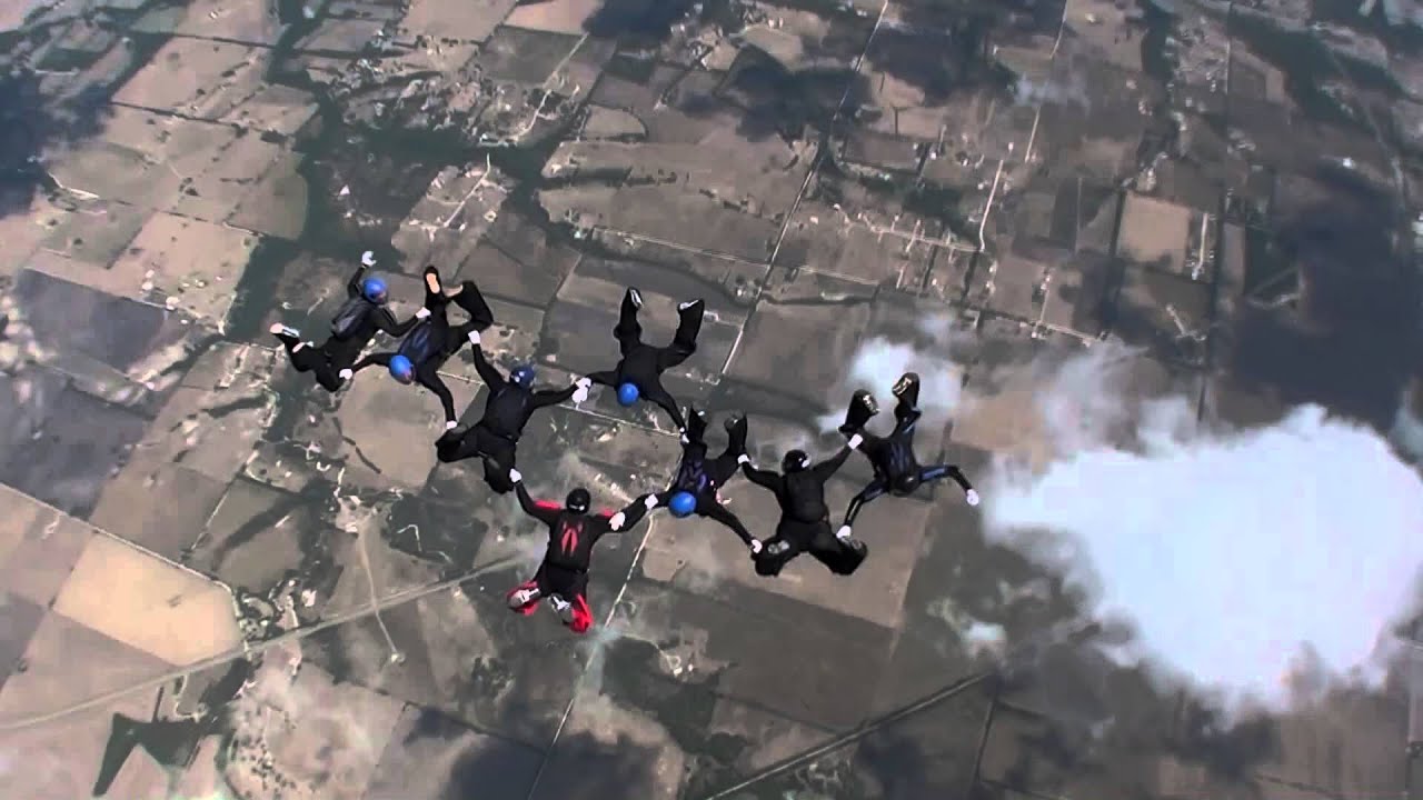 Dallas Khaos Khobalt skydiving team wraps up the last training camp before Nationals