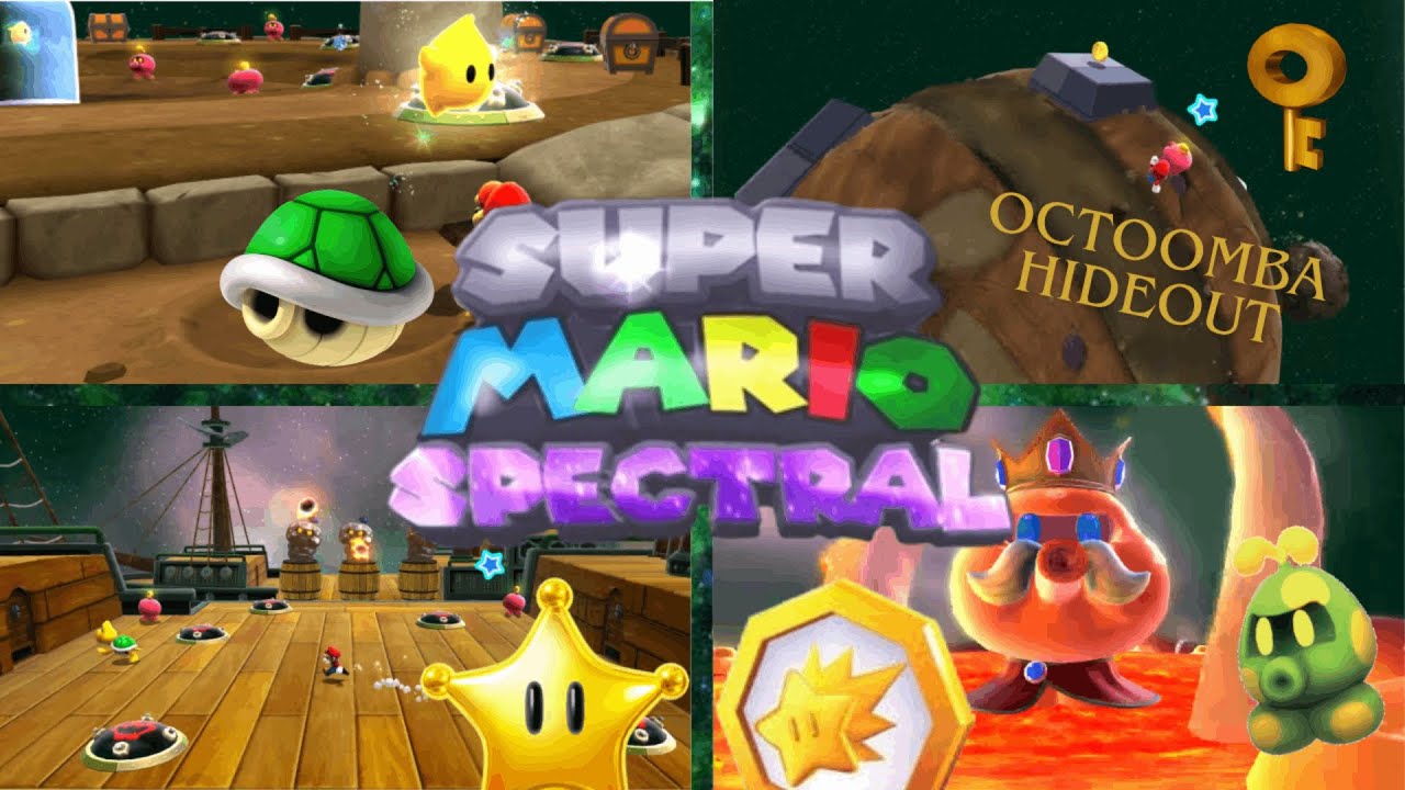 [Super Mario Spectral V1.6] Octoomba Hideout | King Kaliente's Octopus Army