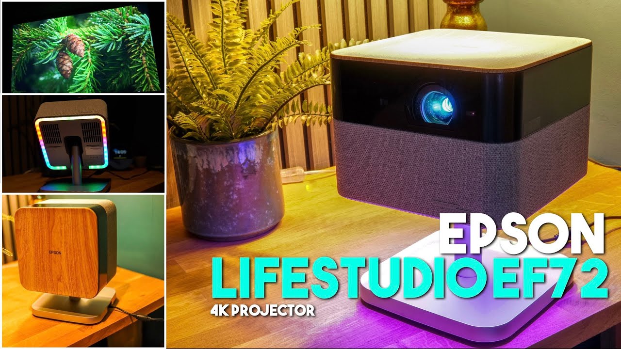 НОВЫЙ Epson Lifestudio EF-72 | Google TV ✅ Netflix ✅ 4K-проектор с уникальной функцией!