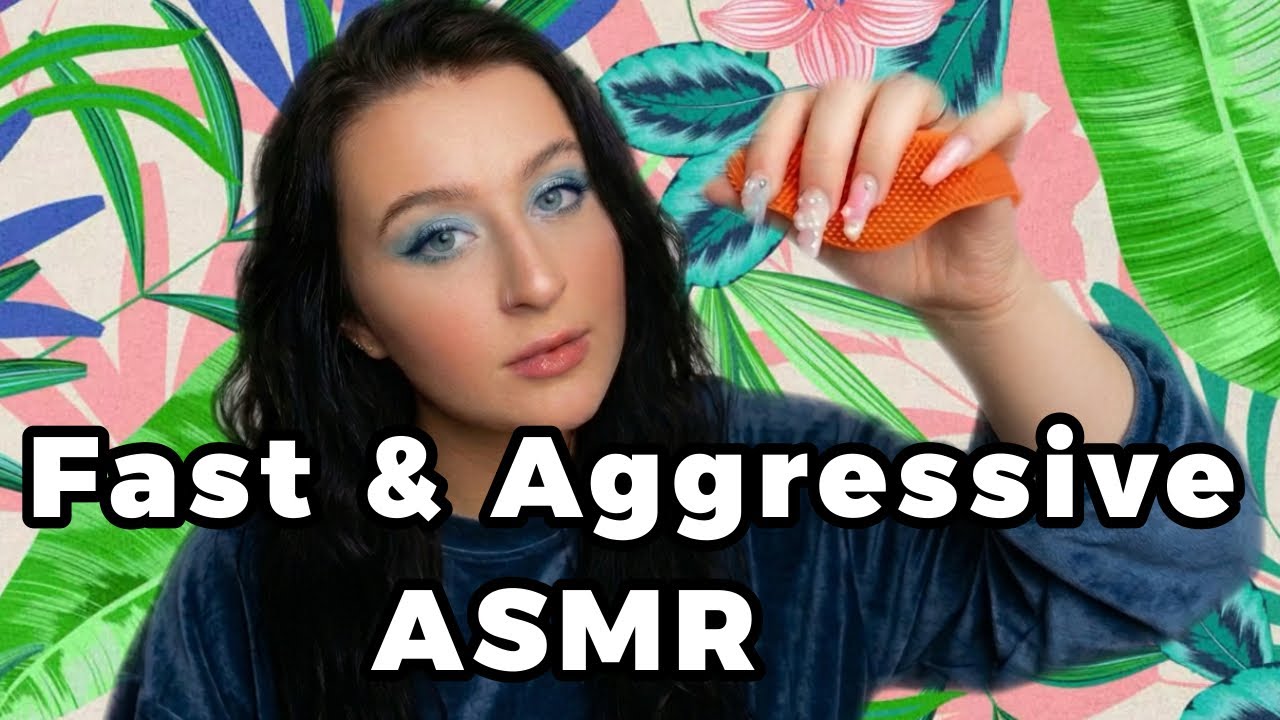 Fast & Aggressive ASMR ⚡️ No Talking / No Mouth Sounds |Tapping & Scratching (swug_asmr)