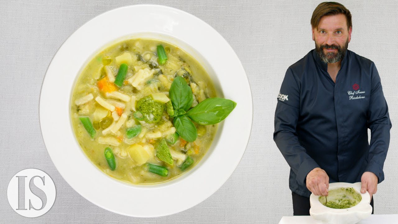 Il minestrone in un ristorante Michelin ligure con Ivano Ricchebono - The Cook*