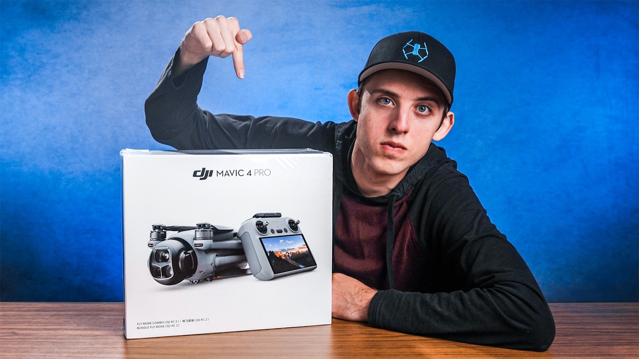 I Got One In The US | DJI Mavic 4 Pro Unboxing | Fly More Combo