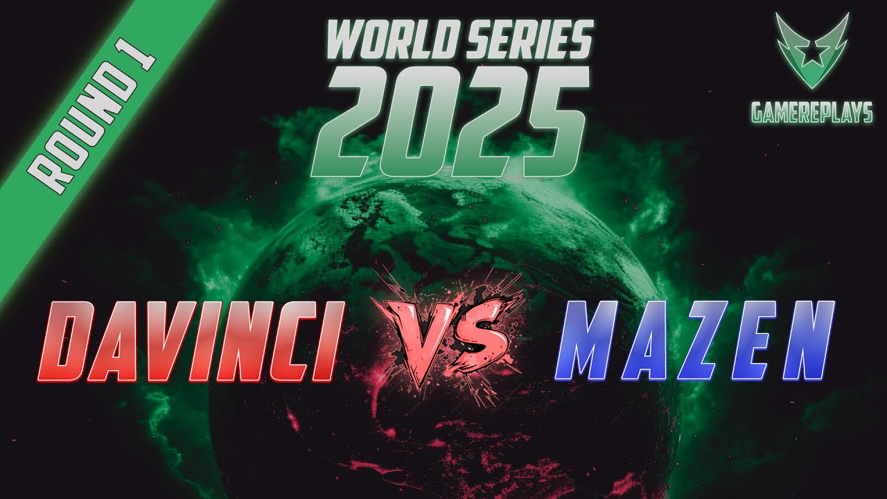 World Series 2025: Mazen vs DaVinci - Round 1(BO9) - Co-cast with Mp3!
