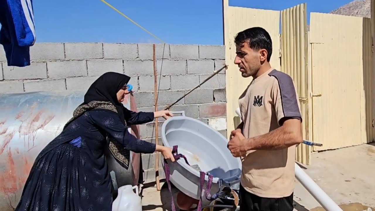 🌪️ The storm destroyed the yard&hellip; But what touched Majid's heart were your warm messages! 🥹