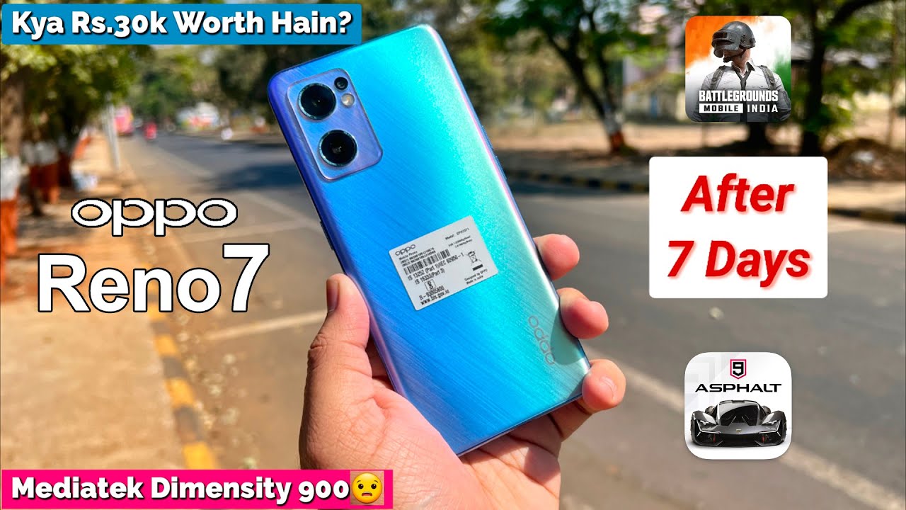 Oppo Reno 7 Review After 1 Week Of Usage | Honest Review | HINDI 🔥
