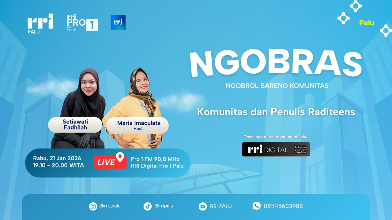 NGOBRAS - Komnitas dan Penulis Raditeens