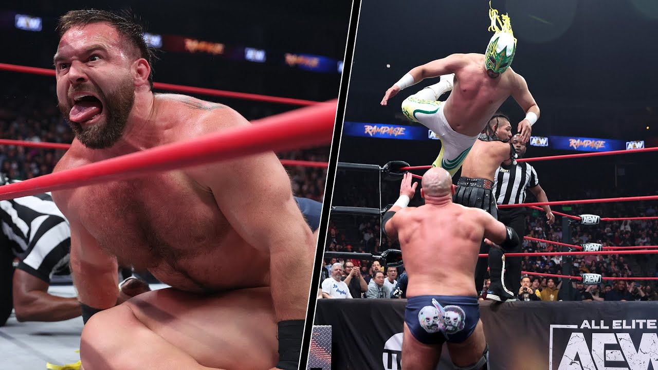 ПОЛНЫЙ МАТЧ: FTR против Командера и Хиджо дель Викинго | AEW Rampage, 10.11.23