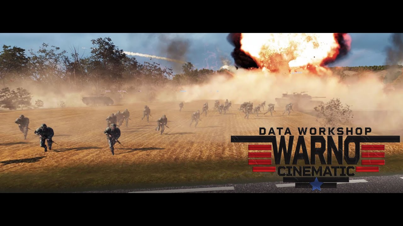 First Warno Cinematic (early access/alpha) stress test : NATO vs. Warsaw Pact (HD-4K Ultra)
