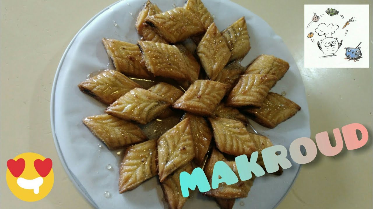 Makroud dolci arabi deliziosi dell'Äid  buonissimi - حلويات العيد غربية العيد مقرود