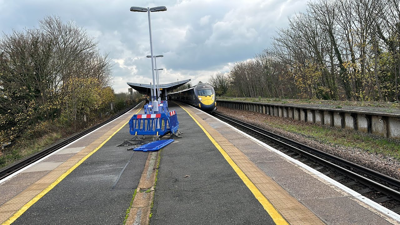 Southeastern Trains at Folkestone Central on December 2nd 2022
