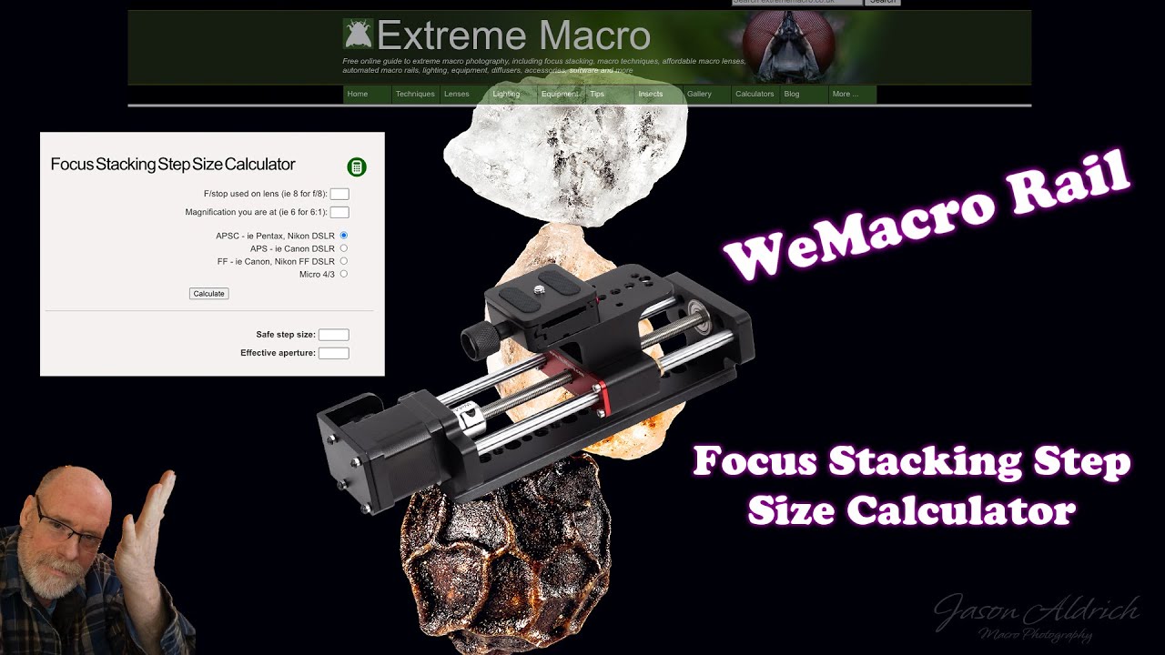 🎥 How to Nail Focus Stacking Step Size | WeMacro Rail + Extreme-Macro Calculator