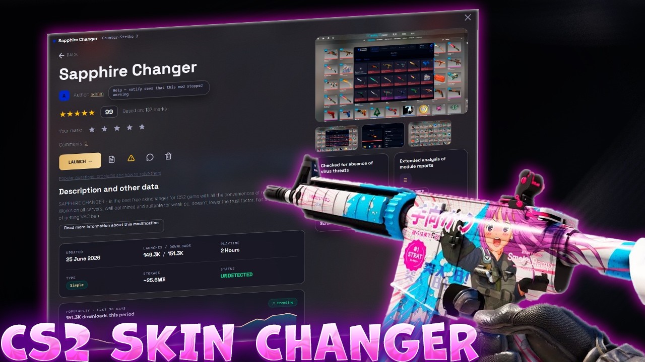[NEW] CS2 Skin Changer | Skin Changer CS2 Tool With Free Skins, Safe Use, GUI & Updated 2026