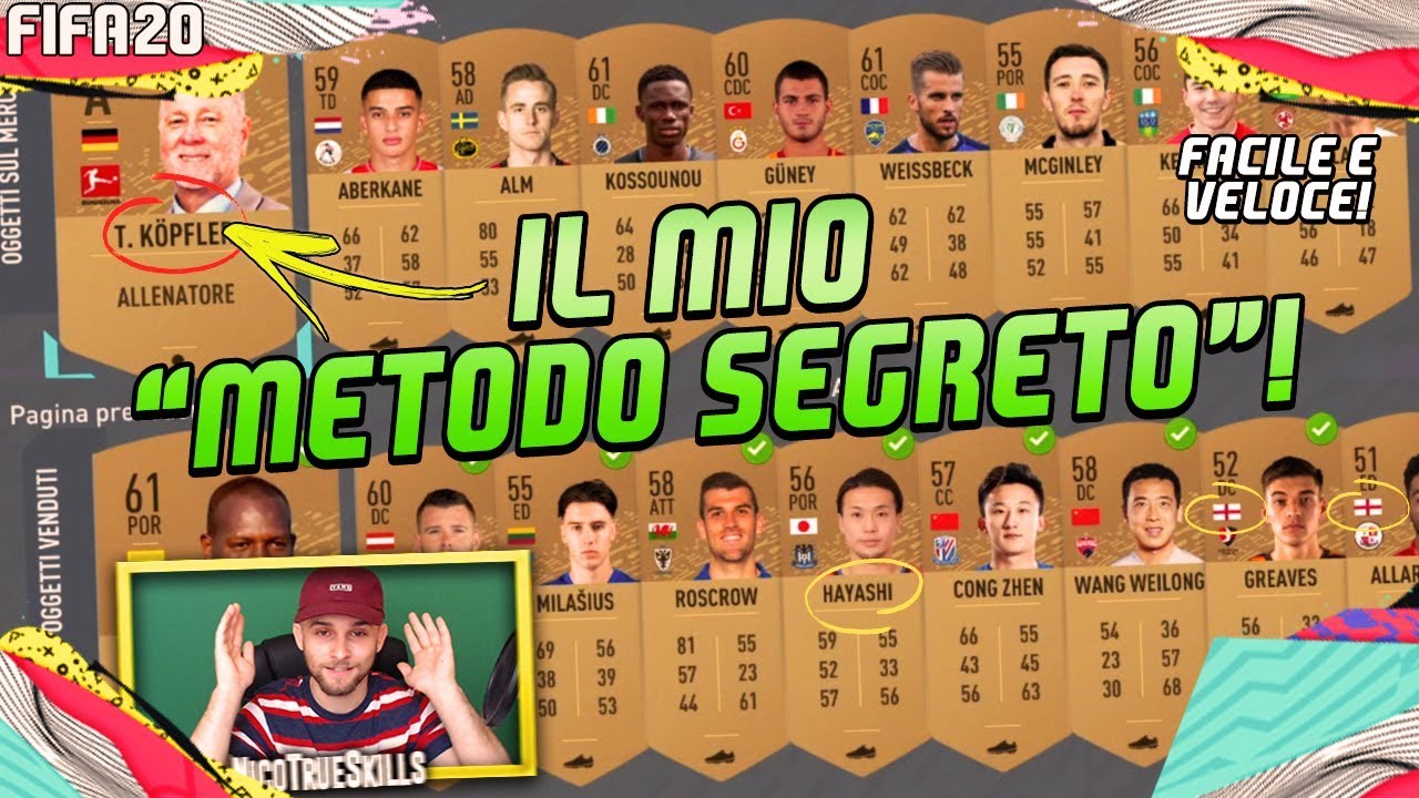 25 MILA CREDITI AL GIORNO SENZA COMPRAVENDITA! FIFA 20 ULTIMATE TEAM