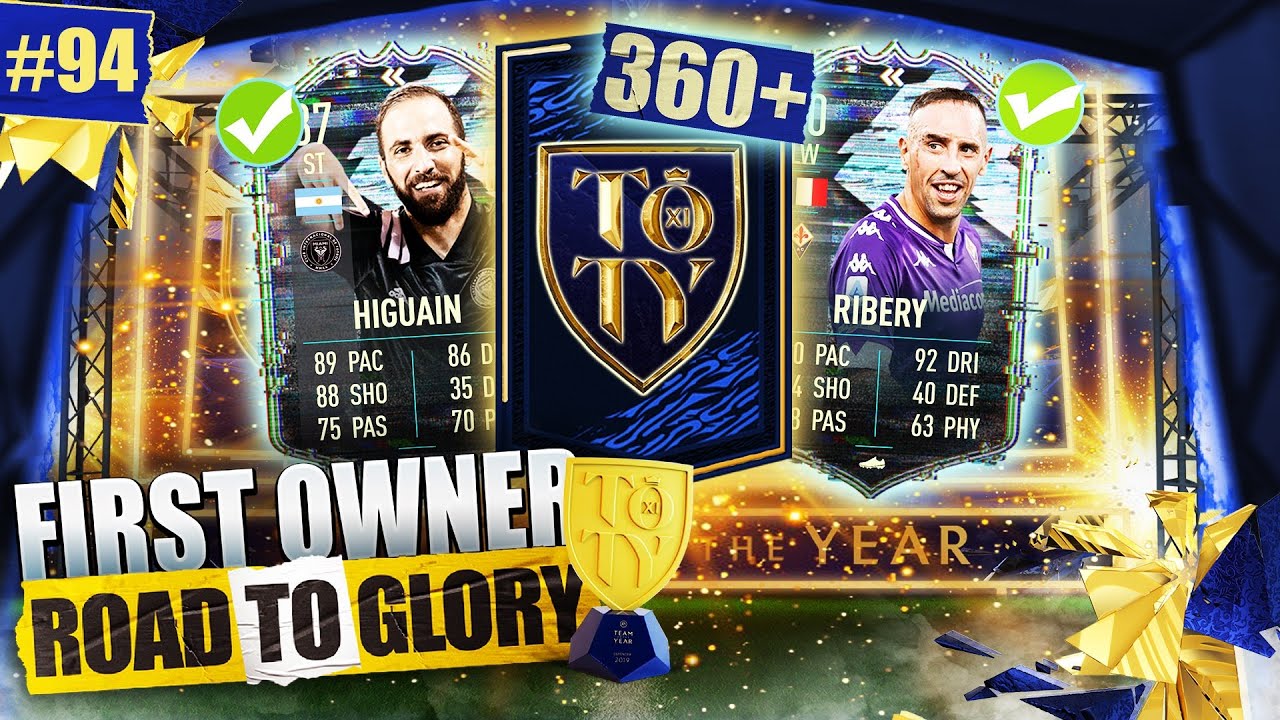 360+ TOTY PACKS OPENED!! 90 RIBERY CRAFTED! HES INSANE - FIRST OWNER RTG #94 - FIFA 21 Ultimate Team