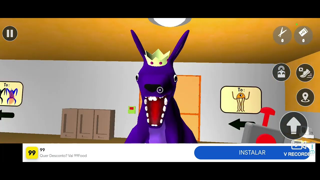 Vendo Canguru roxo de novo