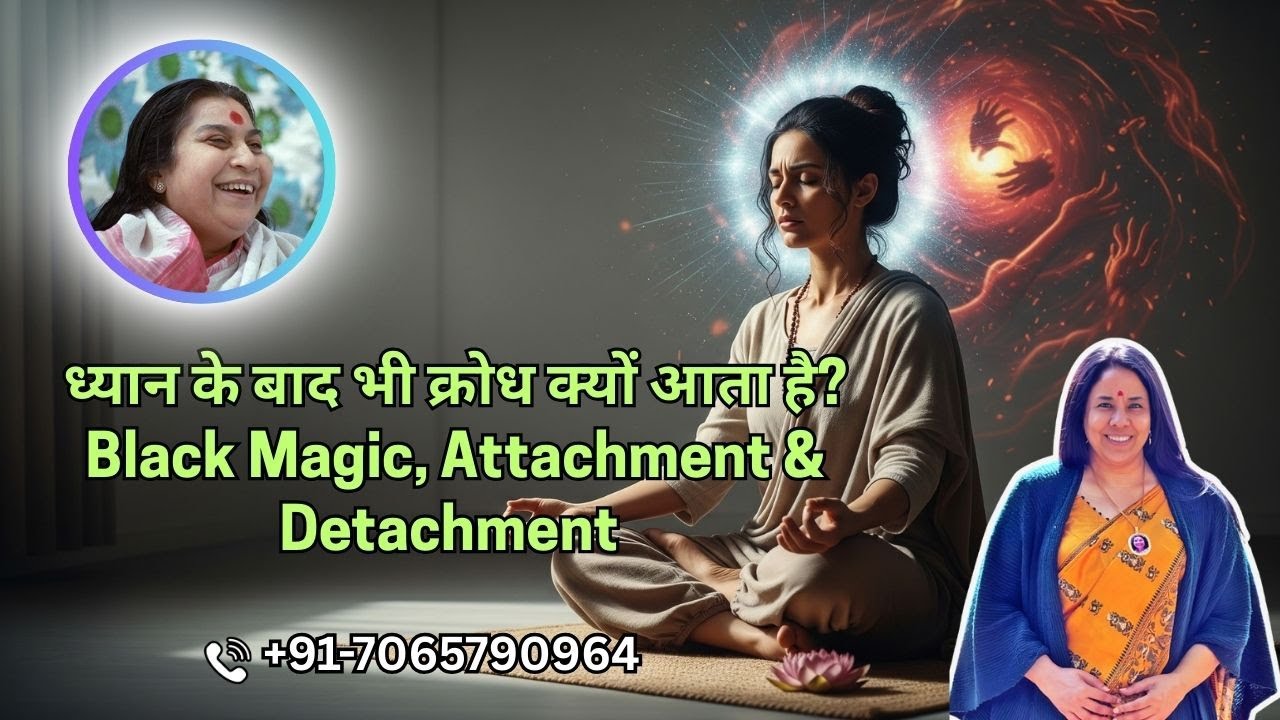 ध्यान के बाद भी क्रोध क्यों आता है? | Black Magic, Attachment & Detachment का बड़ा सच