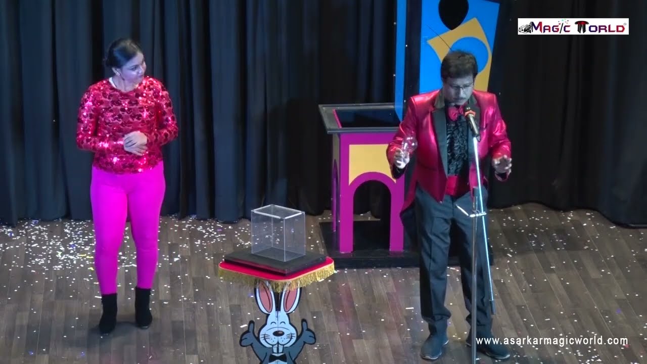 MAGICIAN JEET MAGIC SHOW / MORDERN ART ILLUSION / MAGIC WORLD ANNUAL MAGIC PROG-22 / INVISIBLE TOUCH