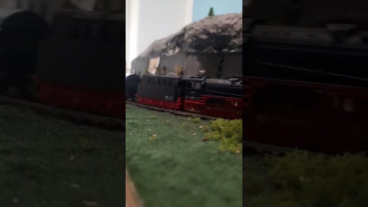 Modelleisenbahn: BR44 + Y Wagen ,   