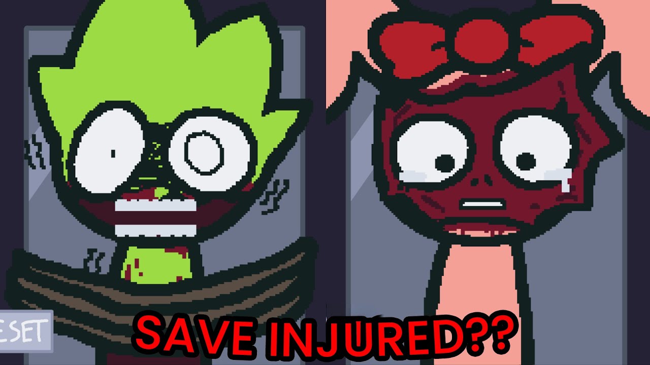 Sprunki, but HEAL INJURED SPRUNKIES!!