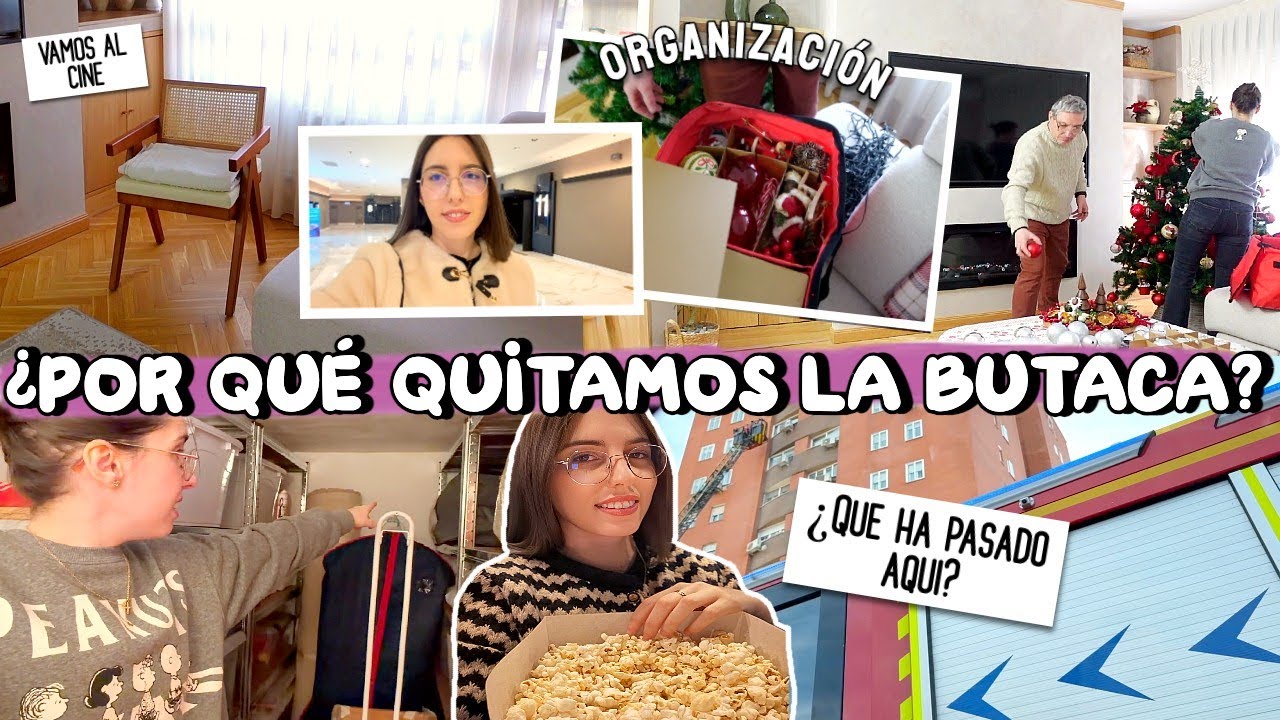 ¿POR QUÉ QUITAMOS la BUTACA? 😱 ORGANIZACIÓN ❤️ ¿QUÉ ha PASADO AQUÍ?🚒👨🏻‍🚒 VISION BOARD✨| LorenaAndCia