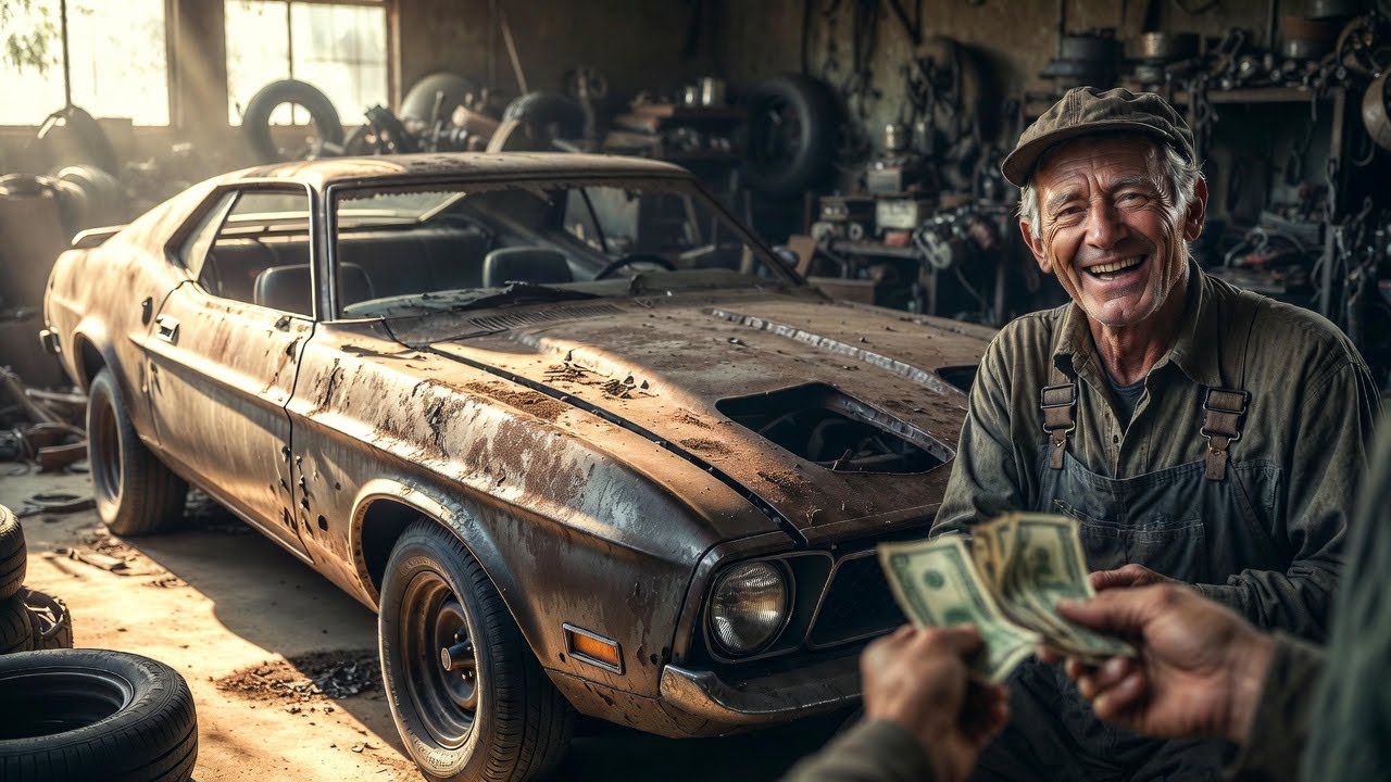 ASMR Car Restoration! 1972 Ford Mustang Full Restoration Build