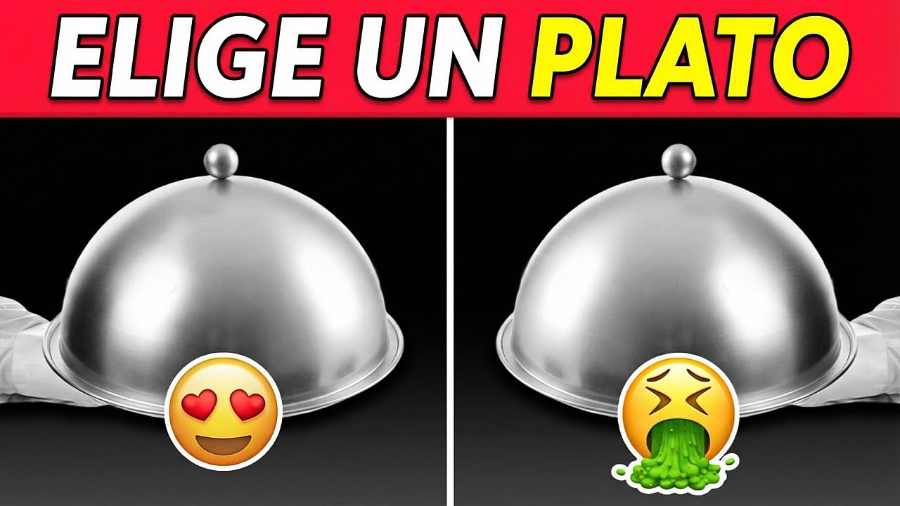 Elige un PLATO 🍔 Edición Comida Buena vs Mala 😋🤢 Quiz De Comida