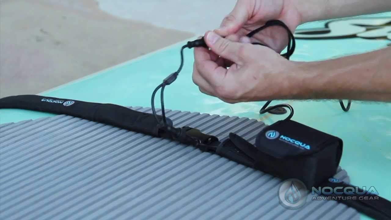 Nocqua 2000 Installation on Stand Up Paddle Board | MicBergsma